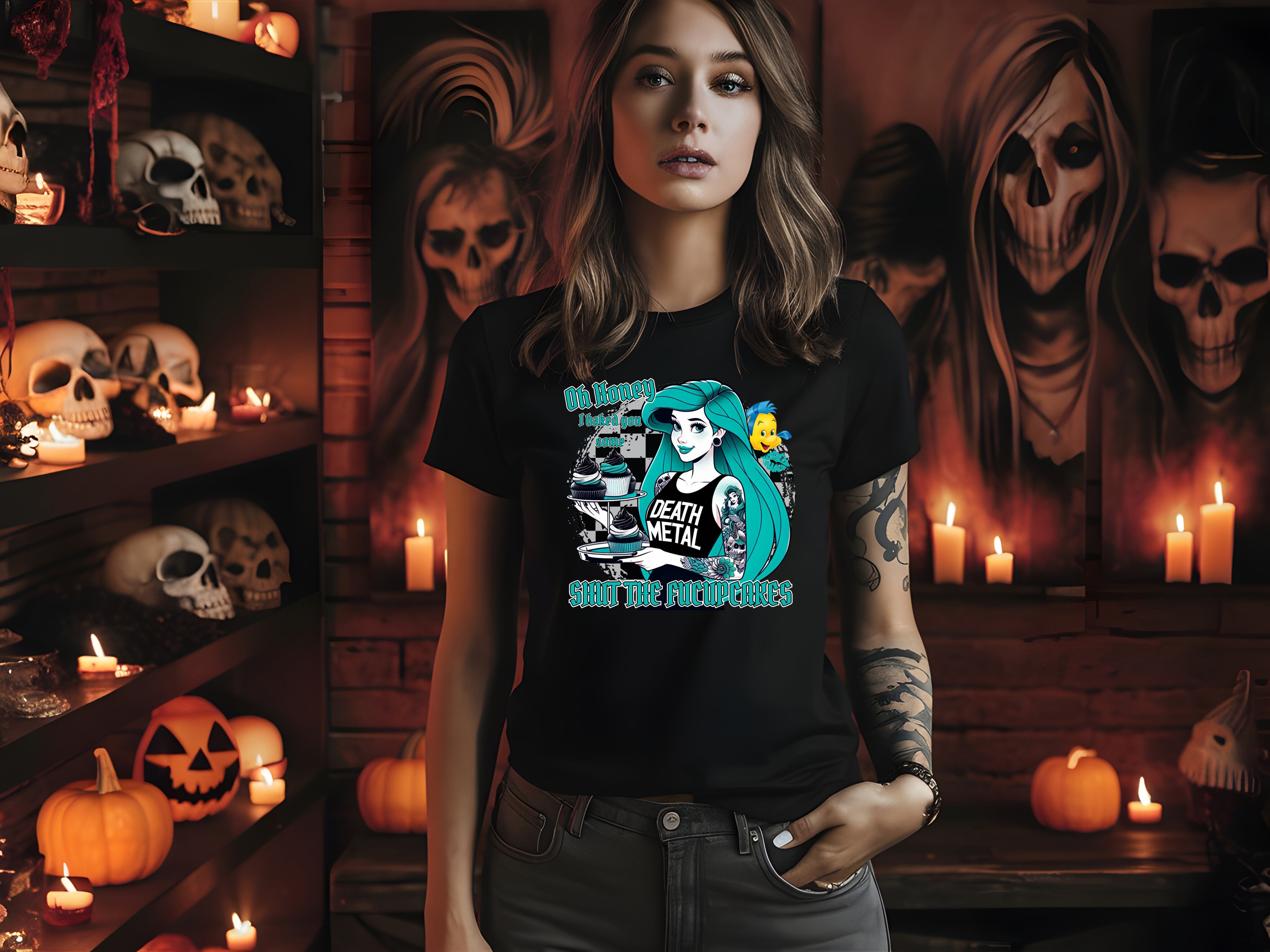 Save the Princess Death Metal T-Shirt
