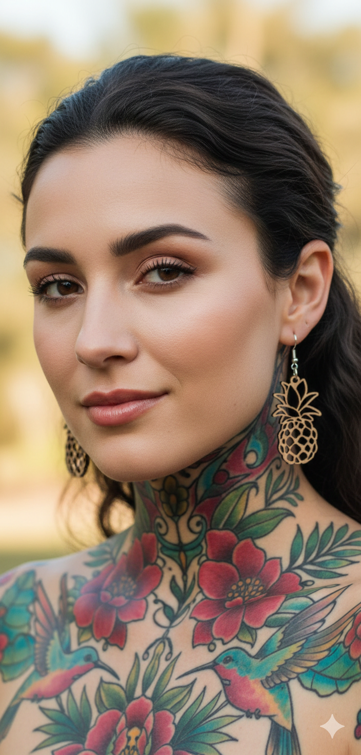 Pineapple Dangle Earrings