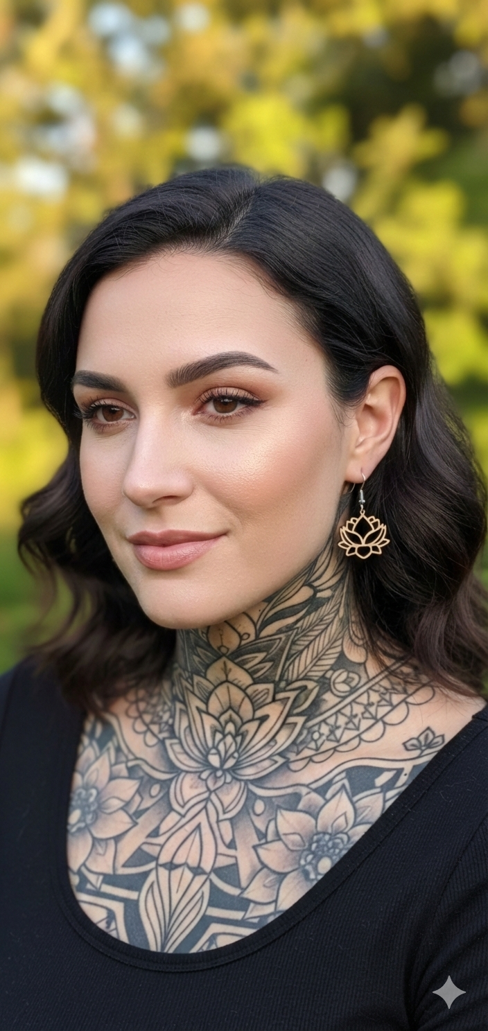 Lotus Flower Earrings