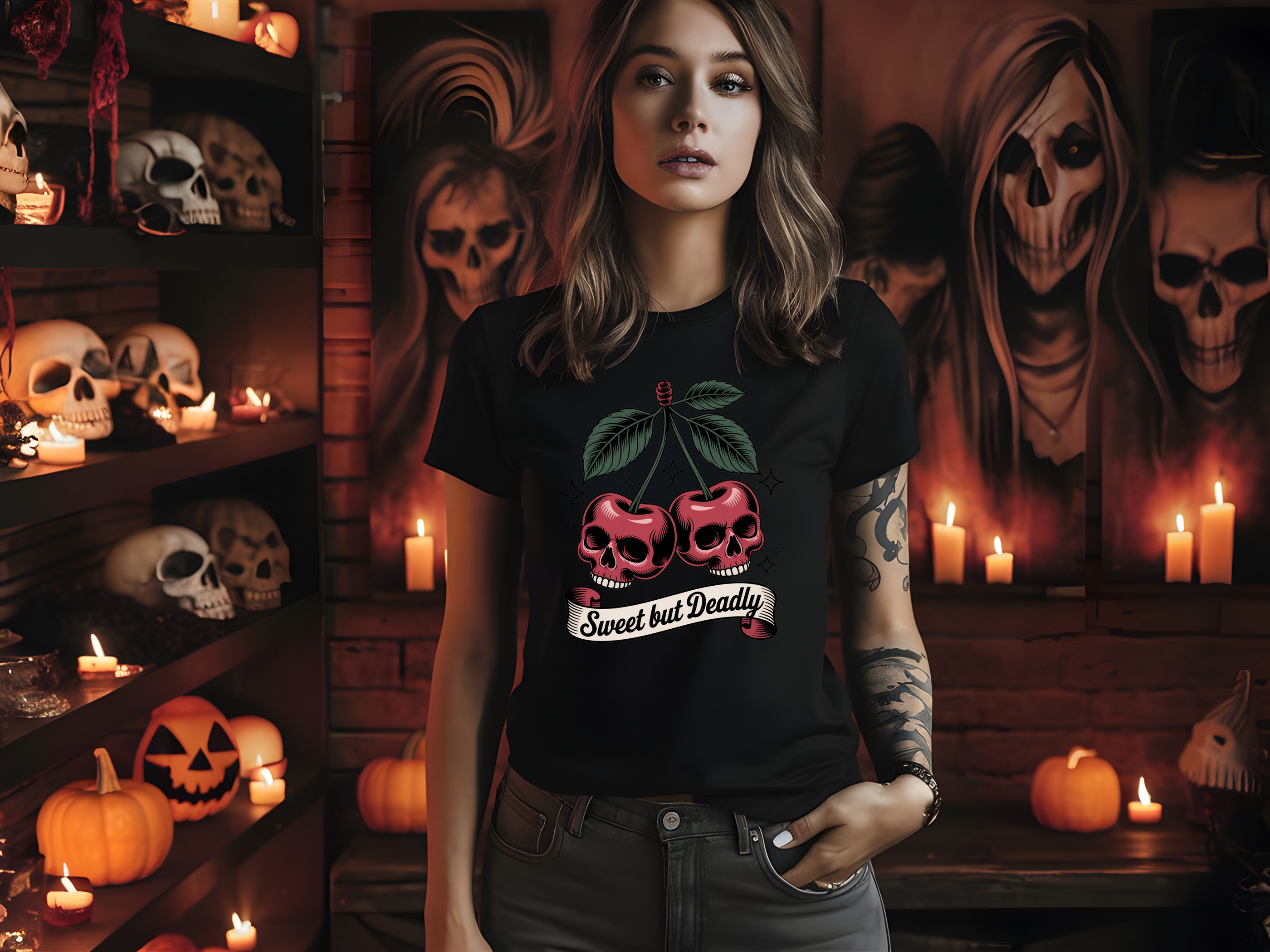  Sweet and Deadly Short-Sleeve Unisex T-Shirt