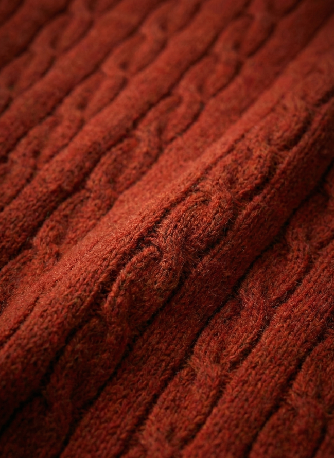 Red Sleeveless Sweater