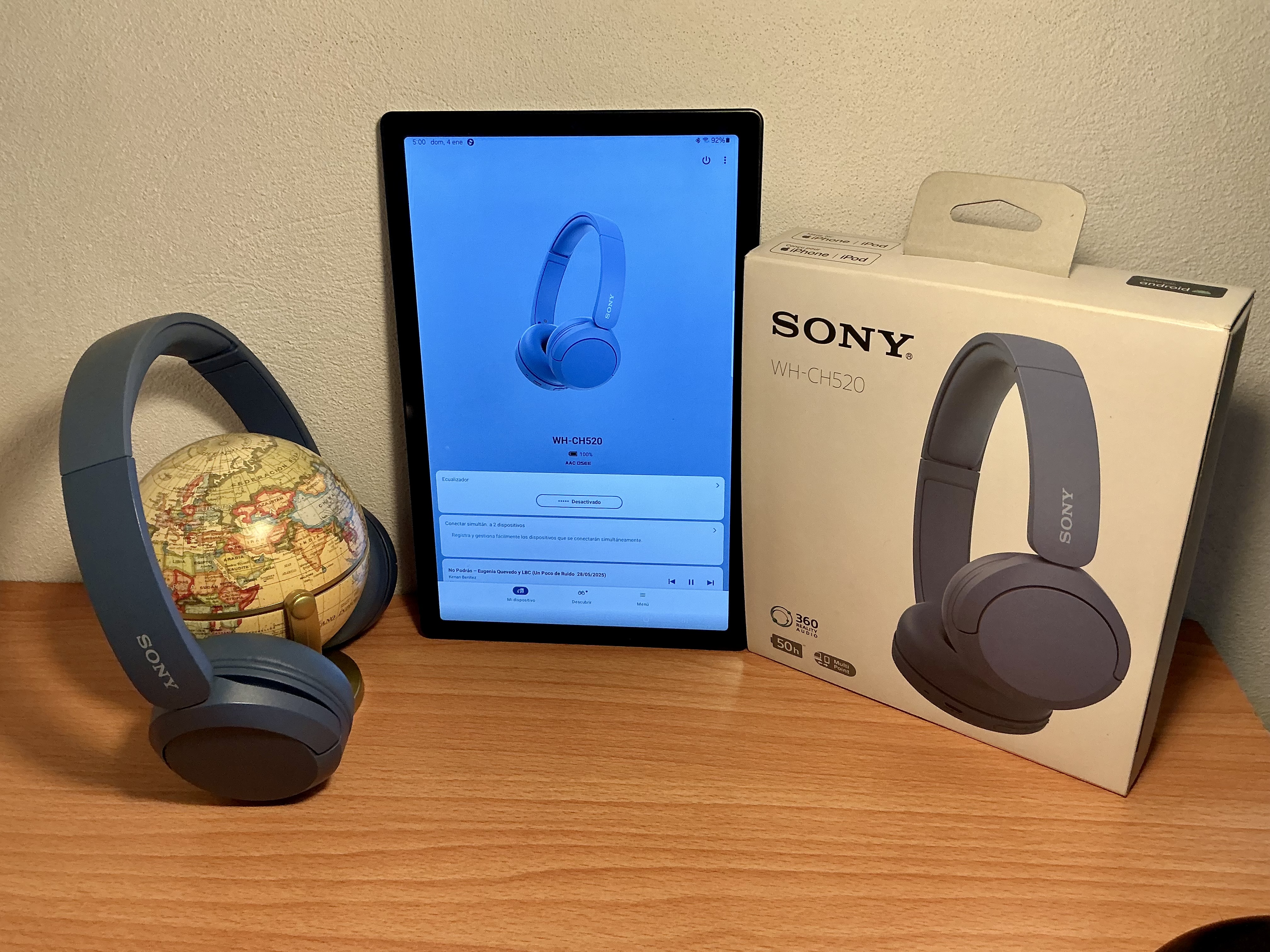 Auriculares SONY WH-CH520