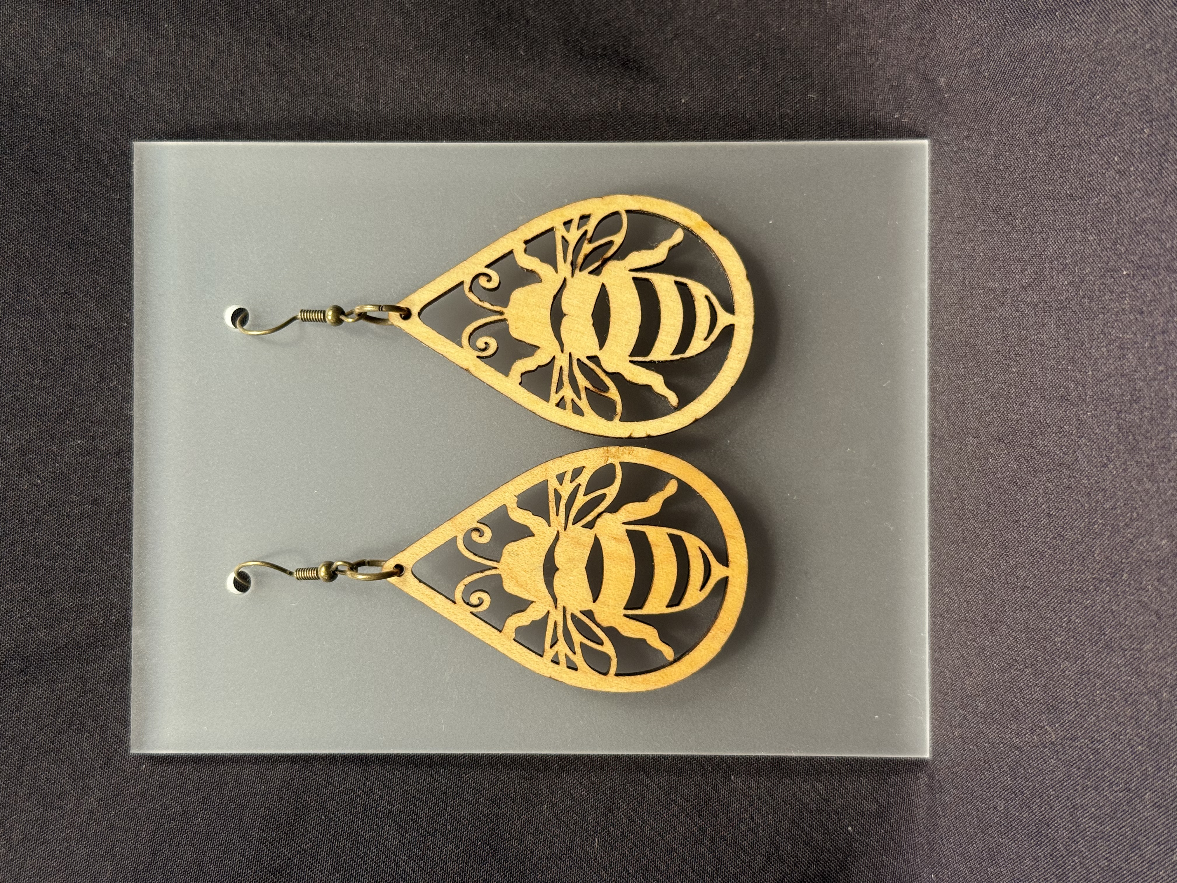 Bee Teardrop Earring