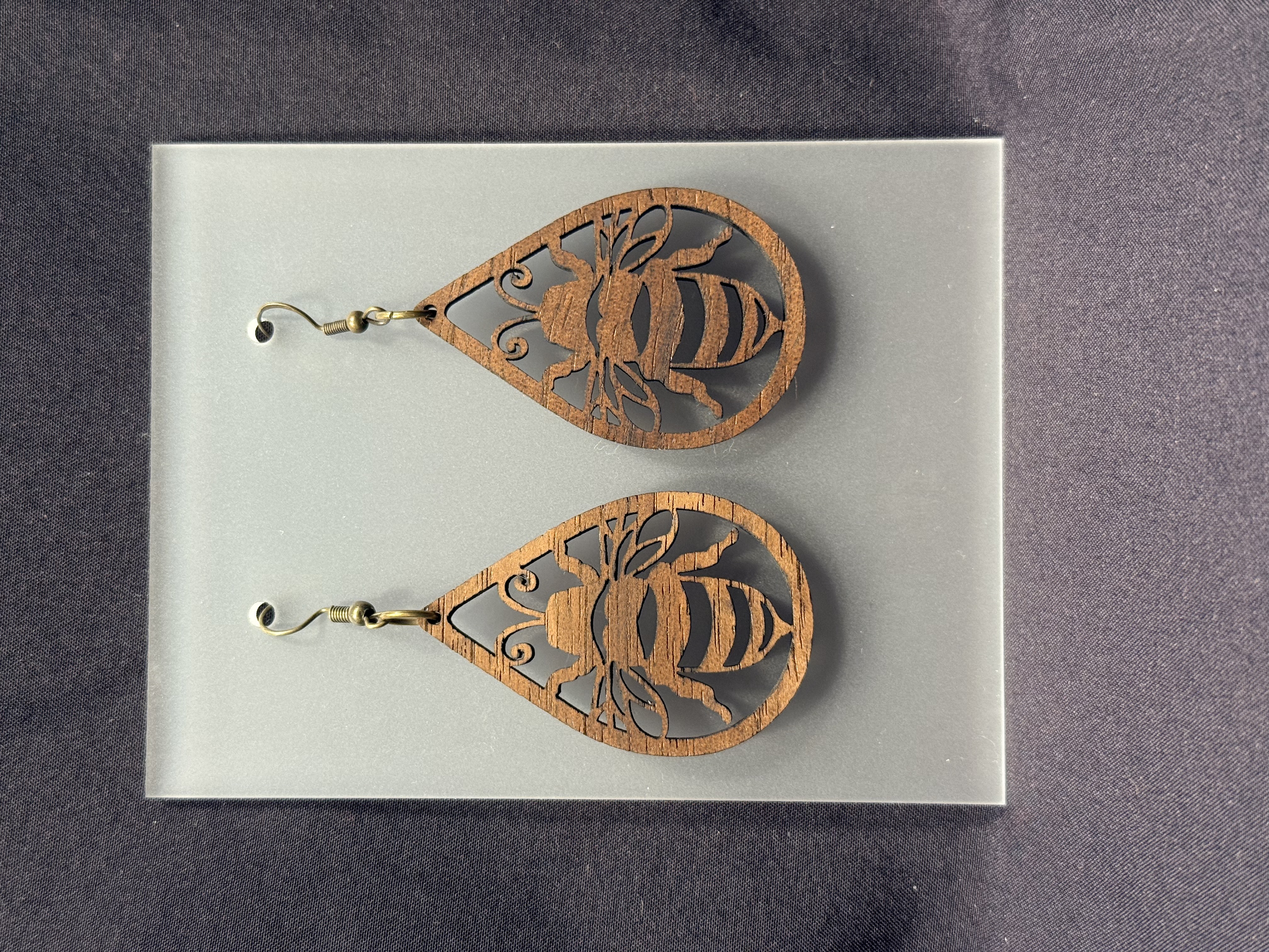 Bee Teardrop Earring