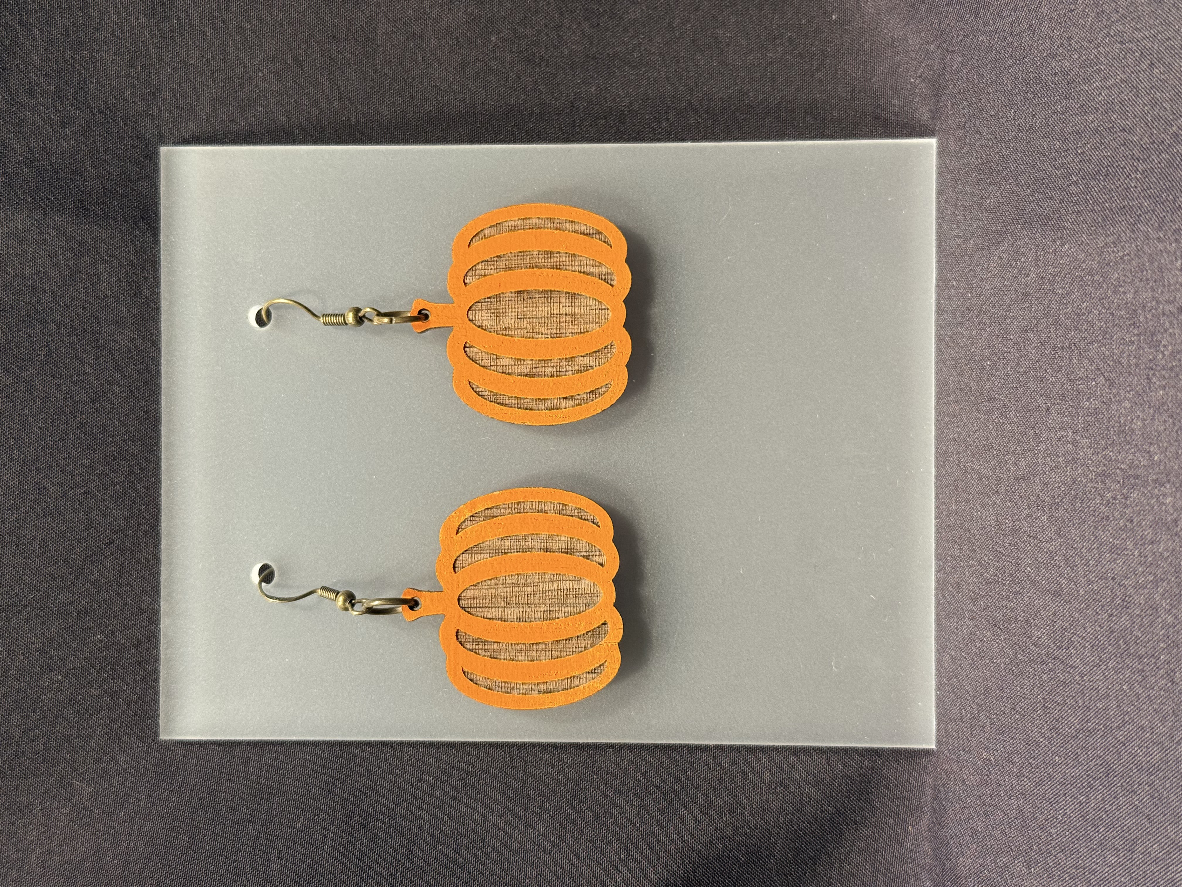 Pumpkin Earring