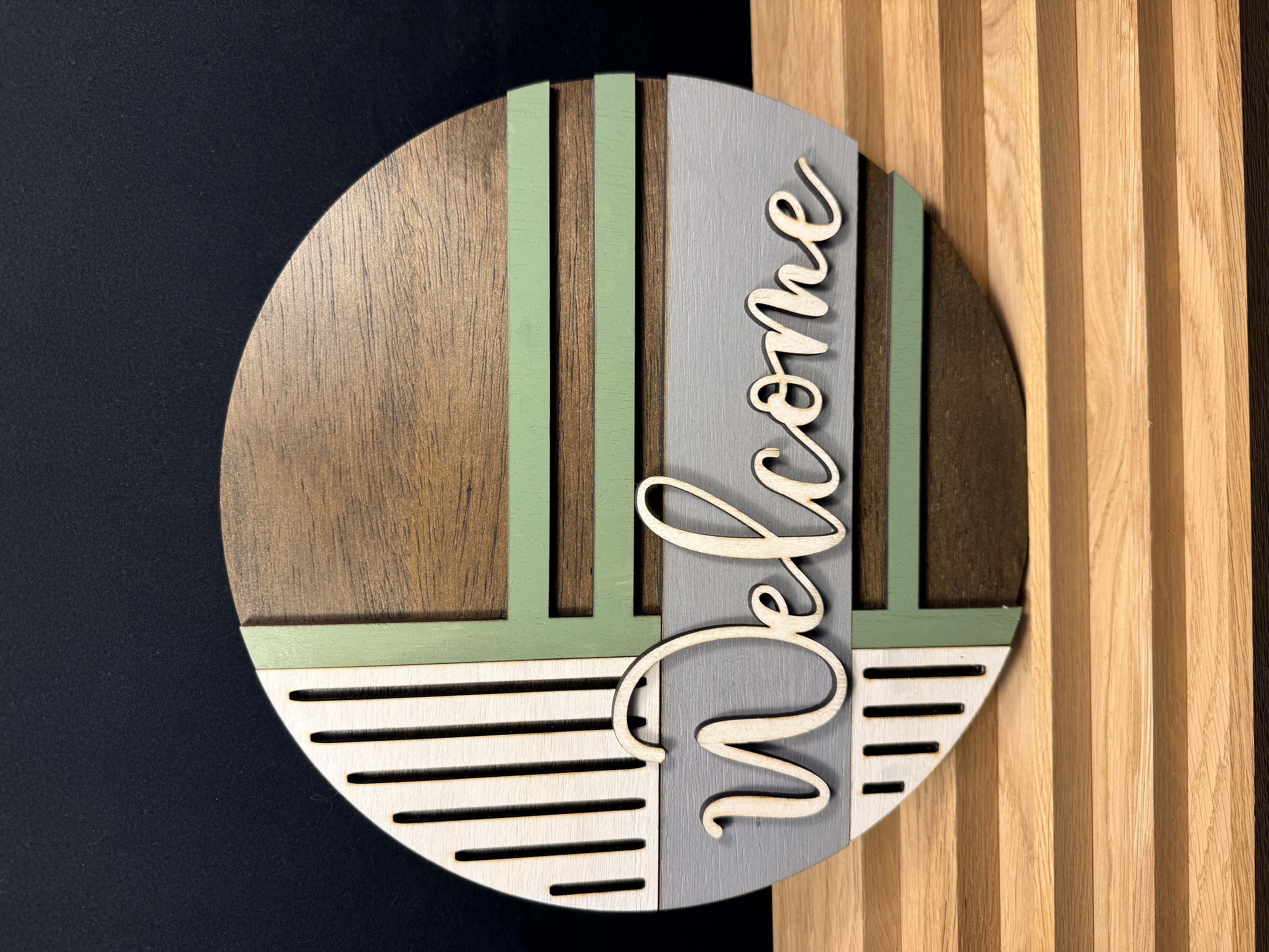 Modern Wooden door hanger