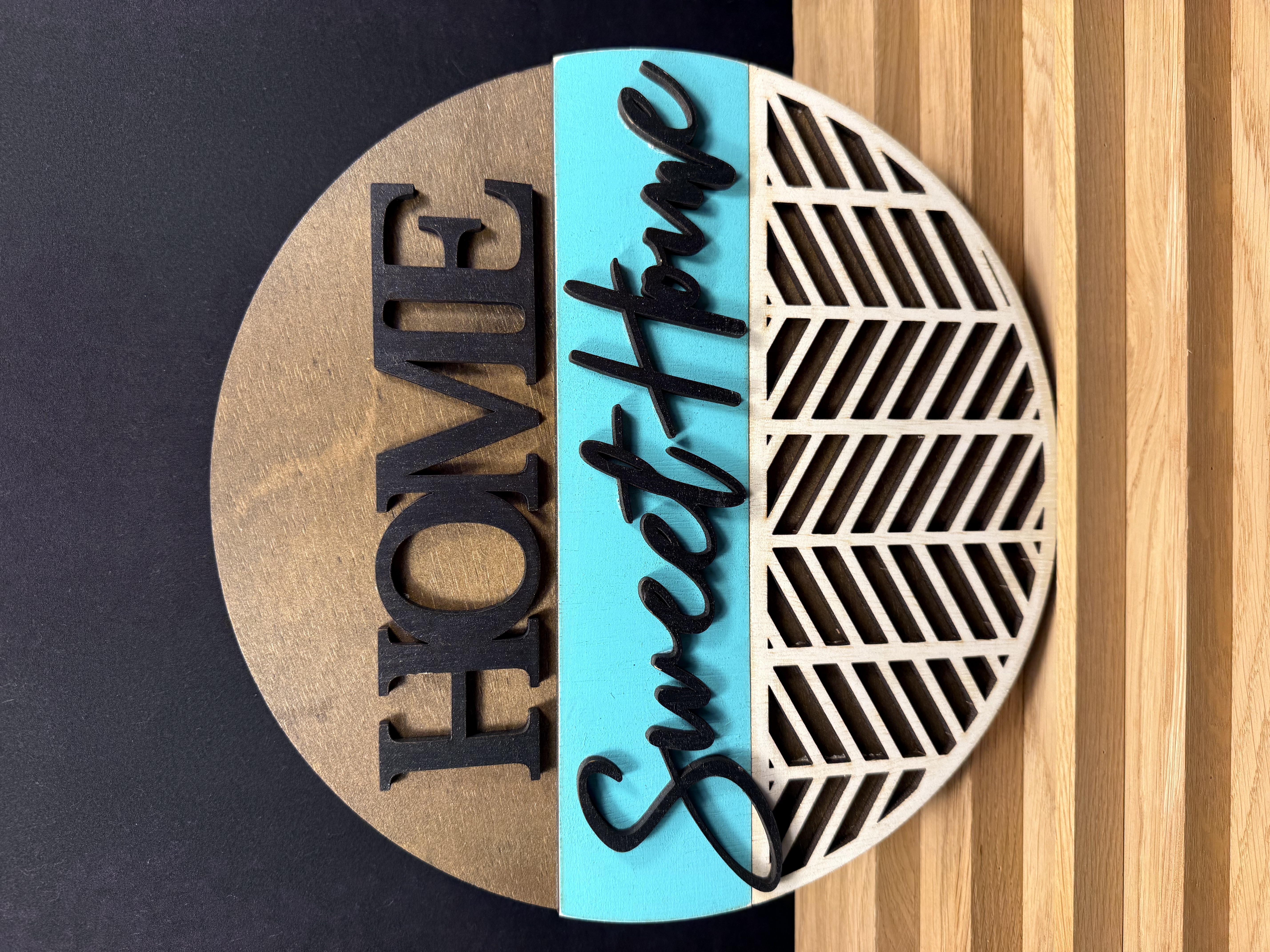 Home Sweet Home Wooden door hanger
