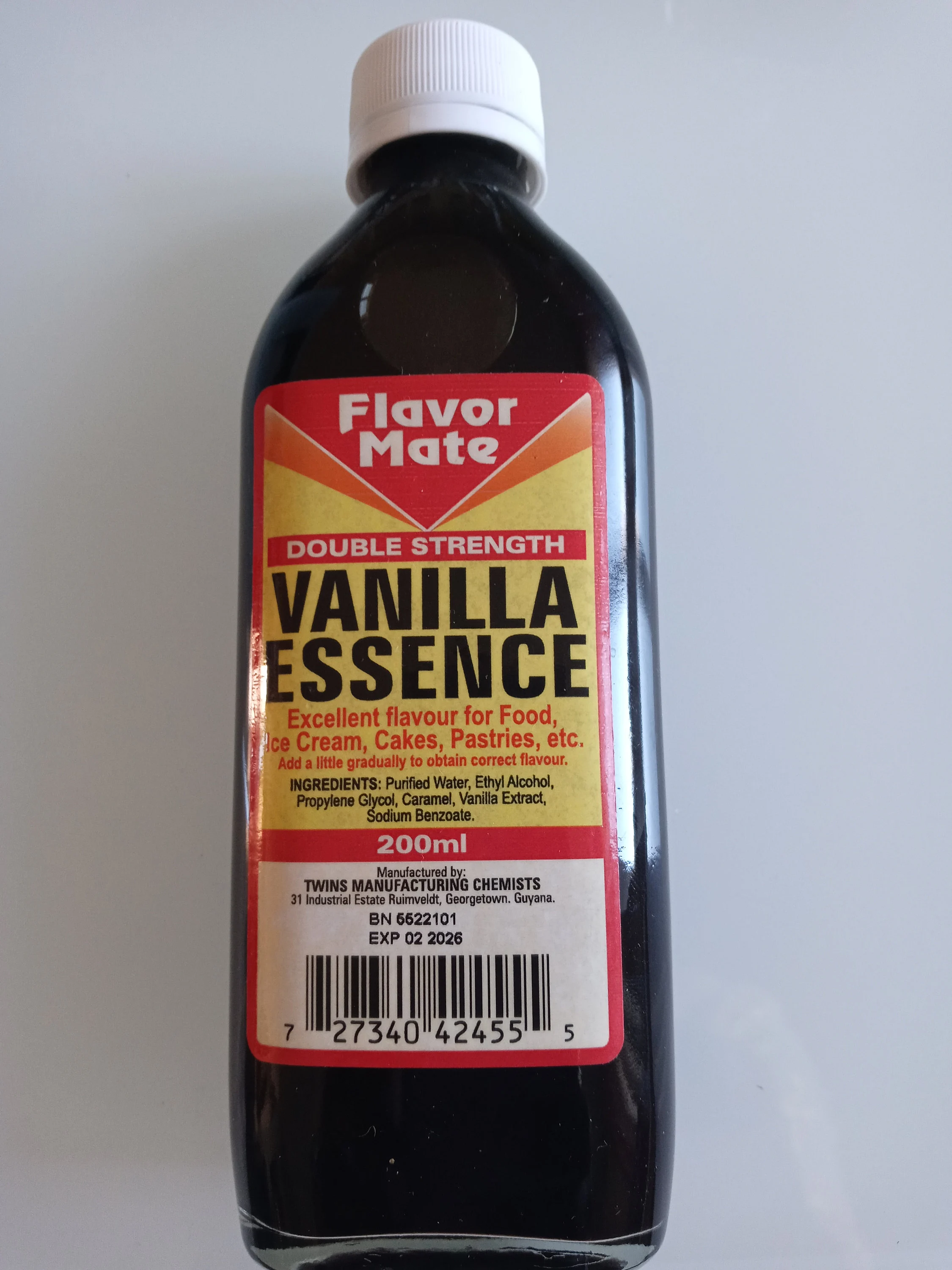 Guyanese Flavor Mate Double Strength Vanilla Essence