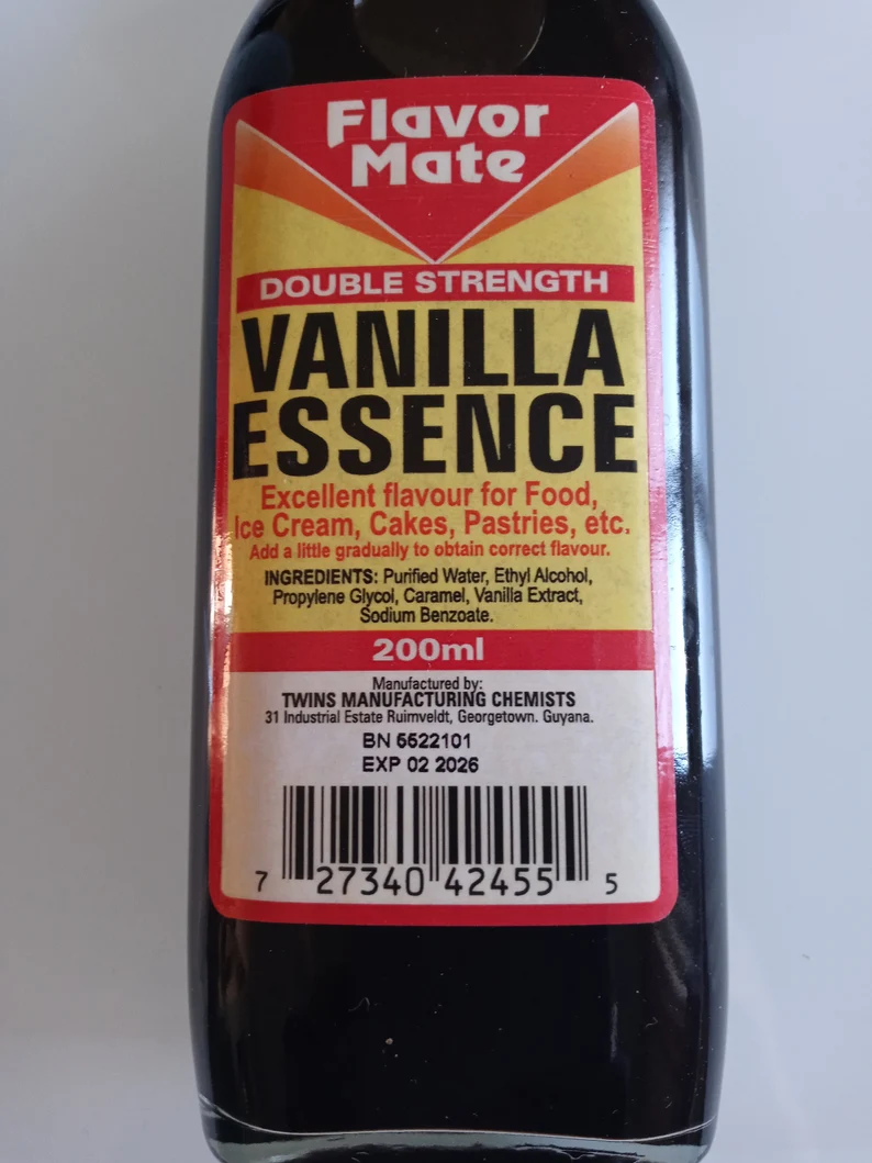 Guyanese Flavor Mate Double Strength Vanilla Essence