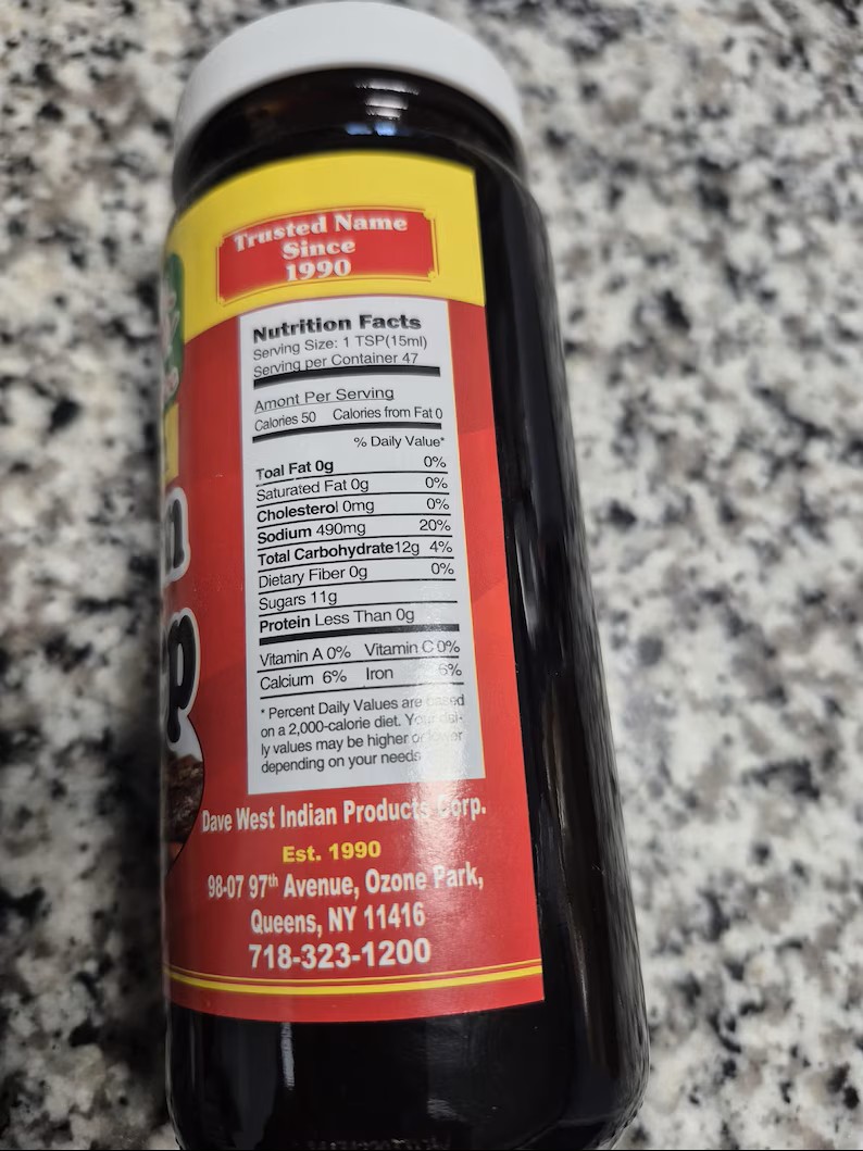 Dave's Premium Pomeroon Cassareep