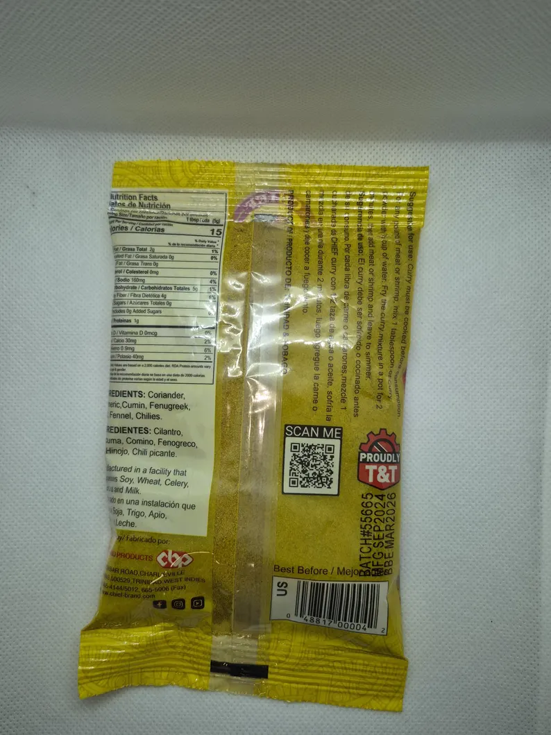 Chief Curry Powder - Guyanese Trinidad 