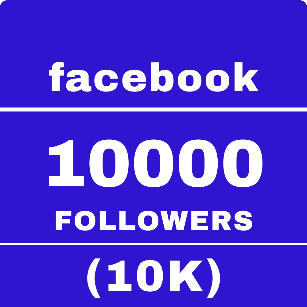 Facebook 10,000 Followers