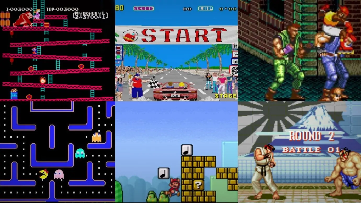 Colección de Juegos Retro Digitales