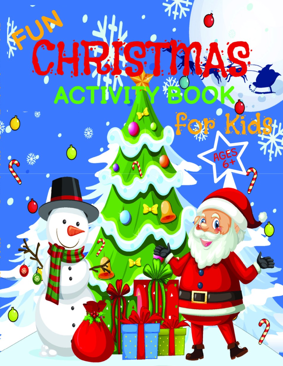 Christmas Activity Book for Kids