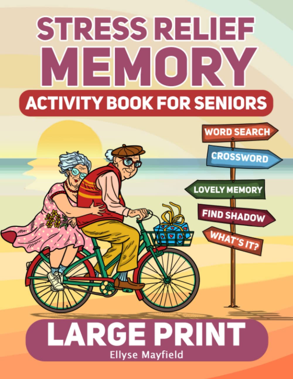 Stress relief memory book