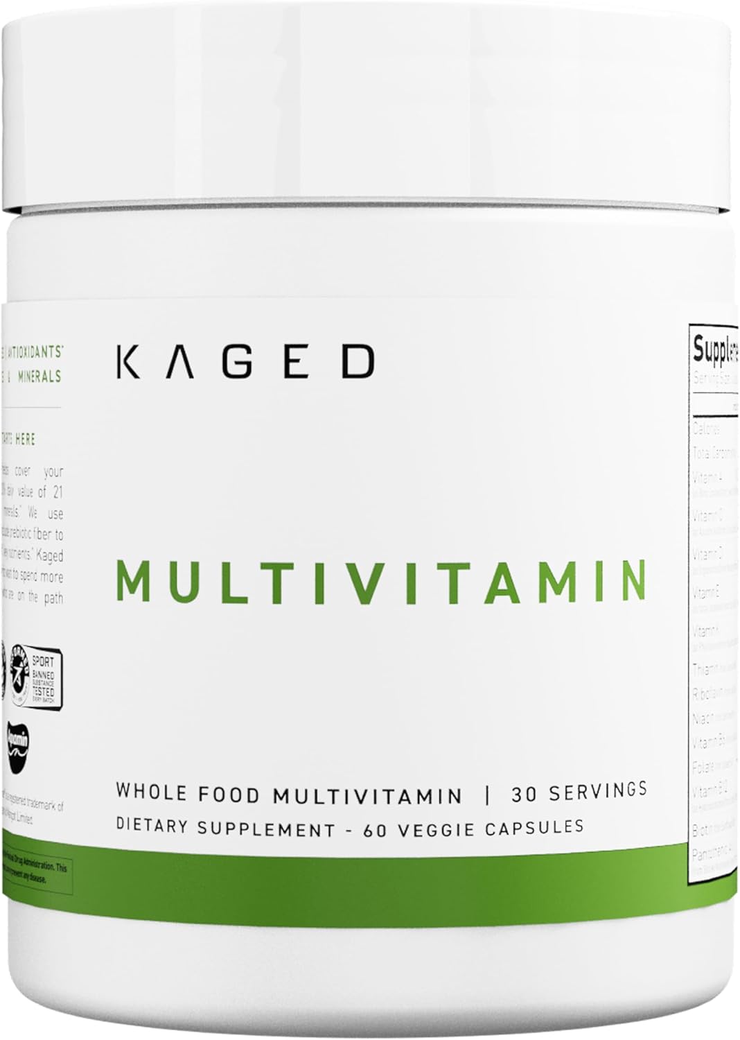 Kaged Multivitamin capsules