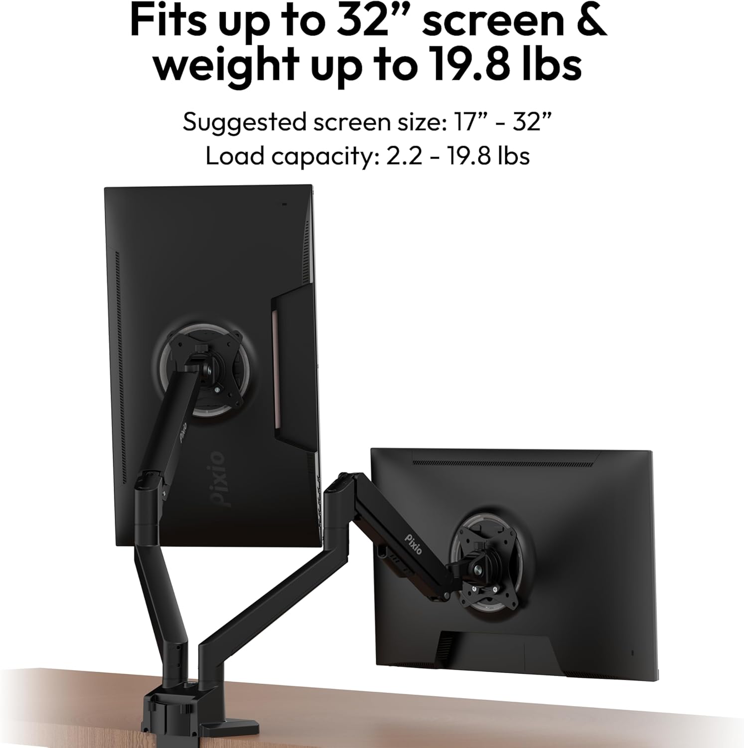 Dual Monitor Arm Stand Desk Mount