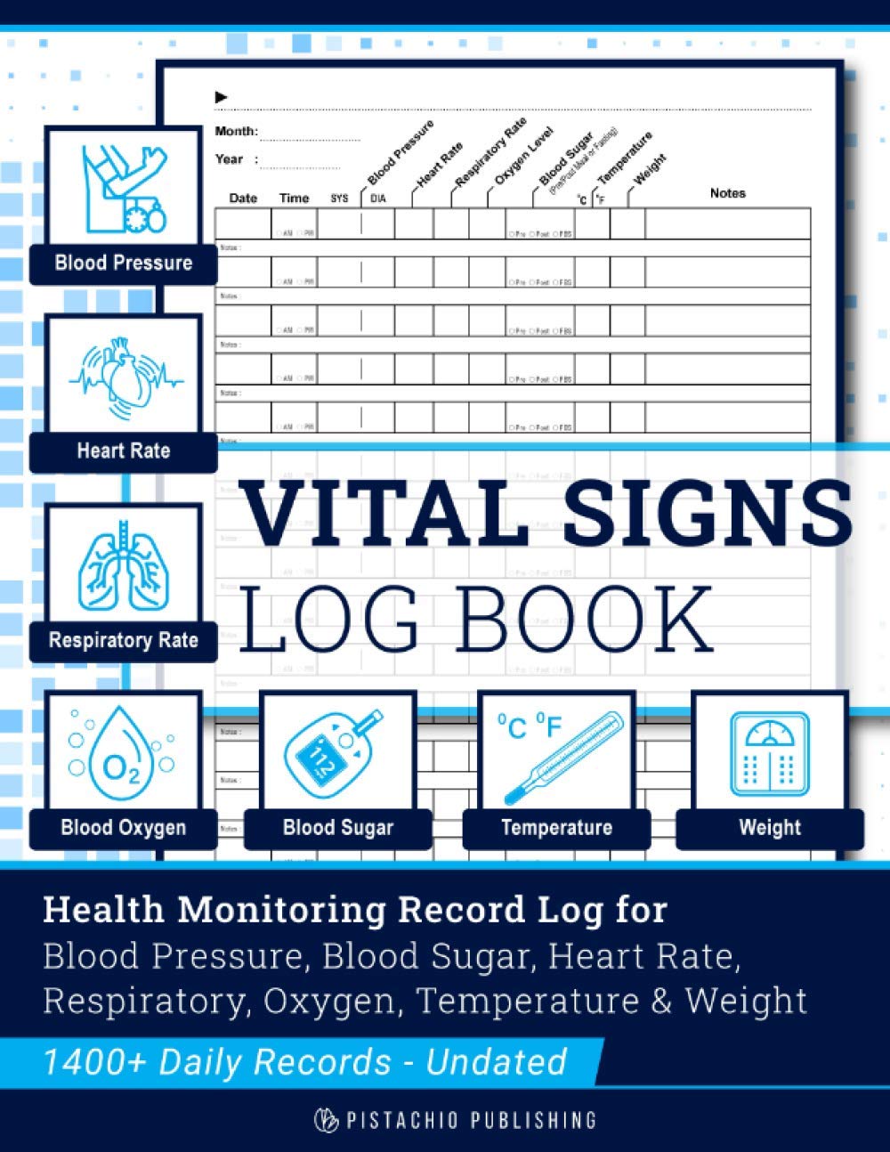 Vital Signs Log Book