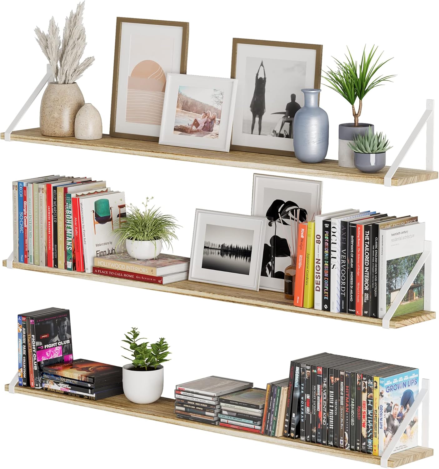 Long Floating Shelves