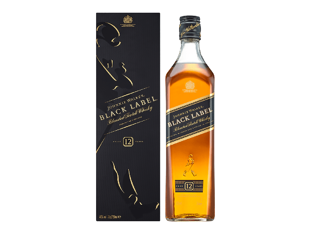 Johnnie Walker Black Label 12 años 750 mL