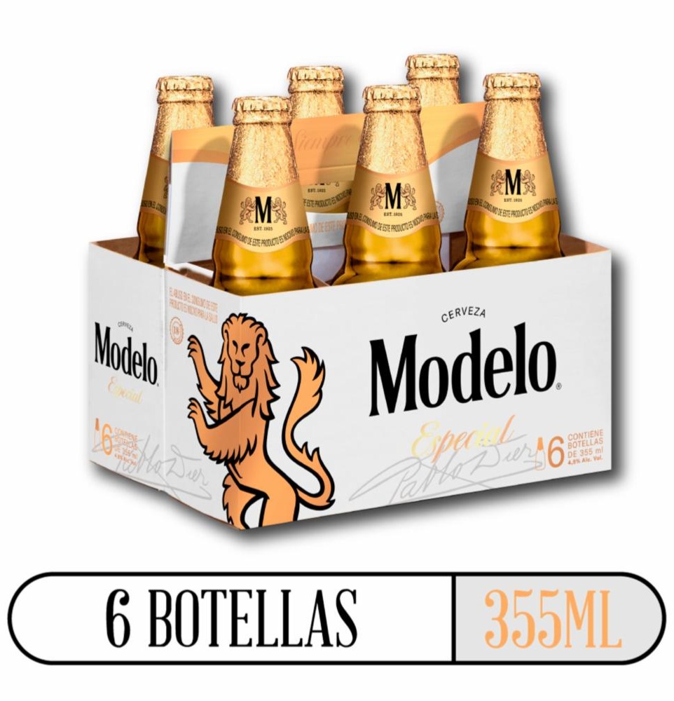 Pack de Cerveza Modelo Especial 355ml