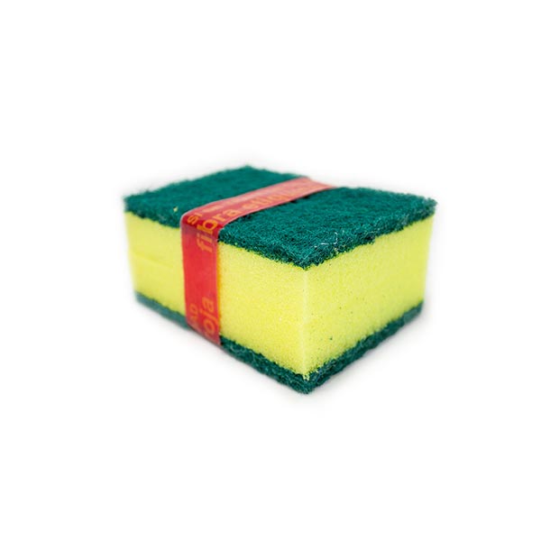 Fibra Esponja Economica PAQ. 2 PZAS 8×12