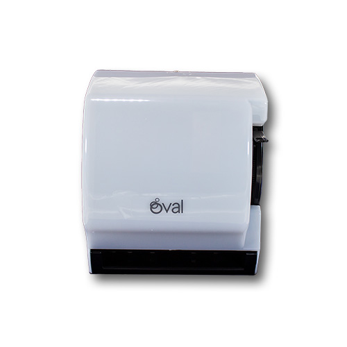 Despachador toalla en rollo Oval Blanco c/palanca