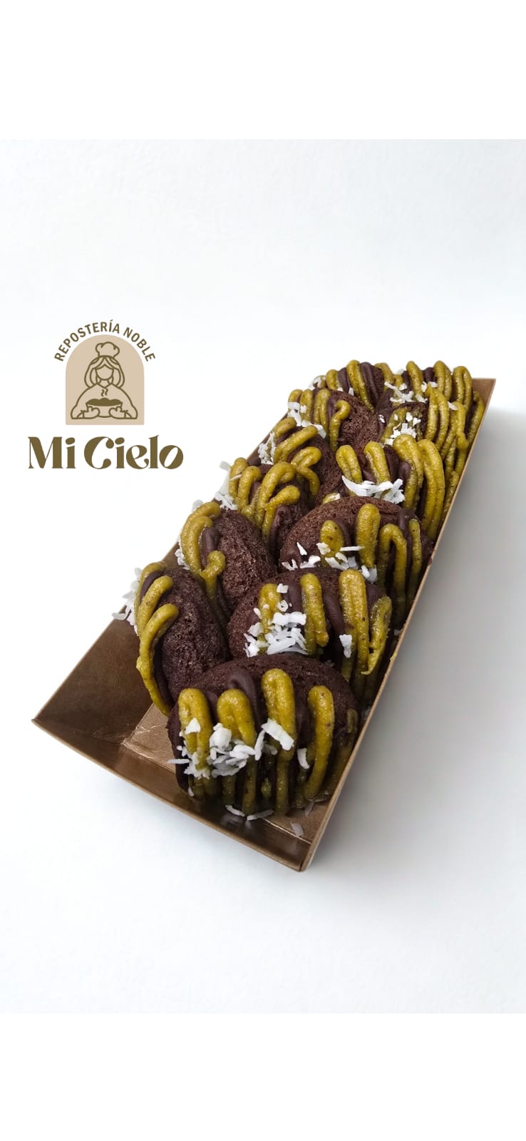 Donitas de chocolate 6 piezas