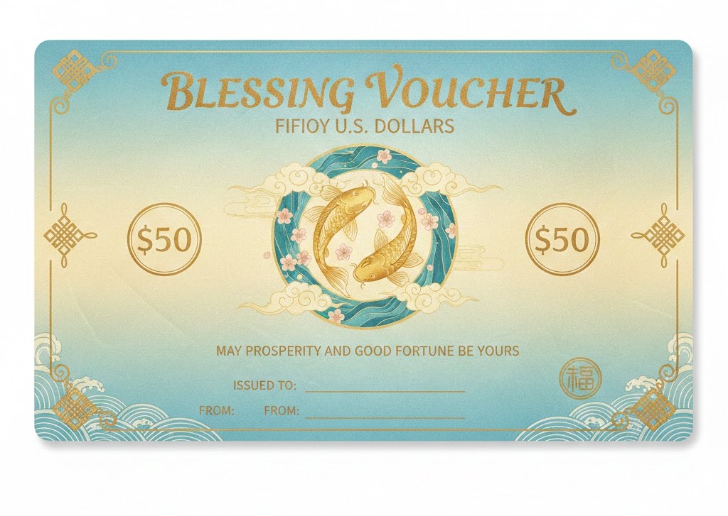 Blessing Voucher $50