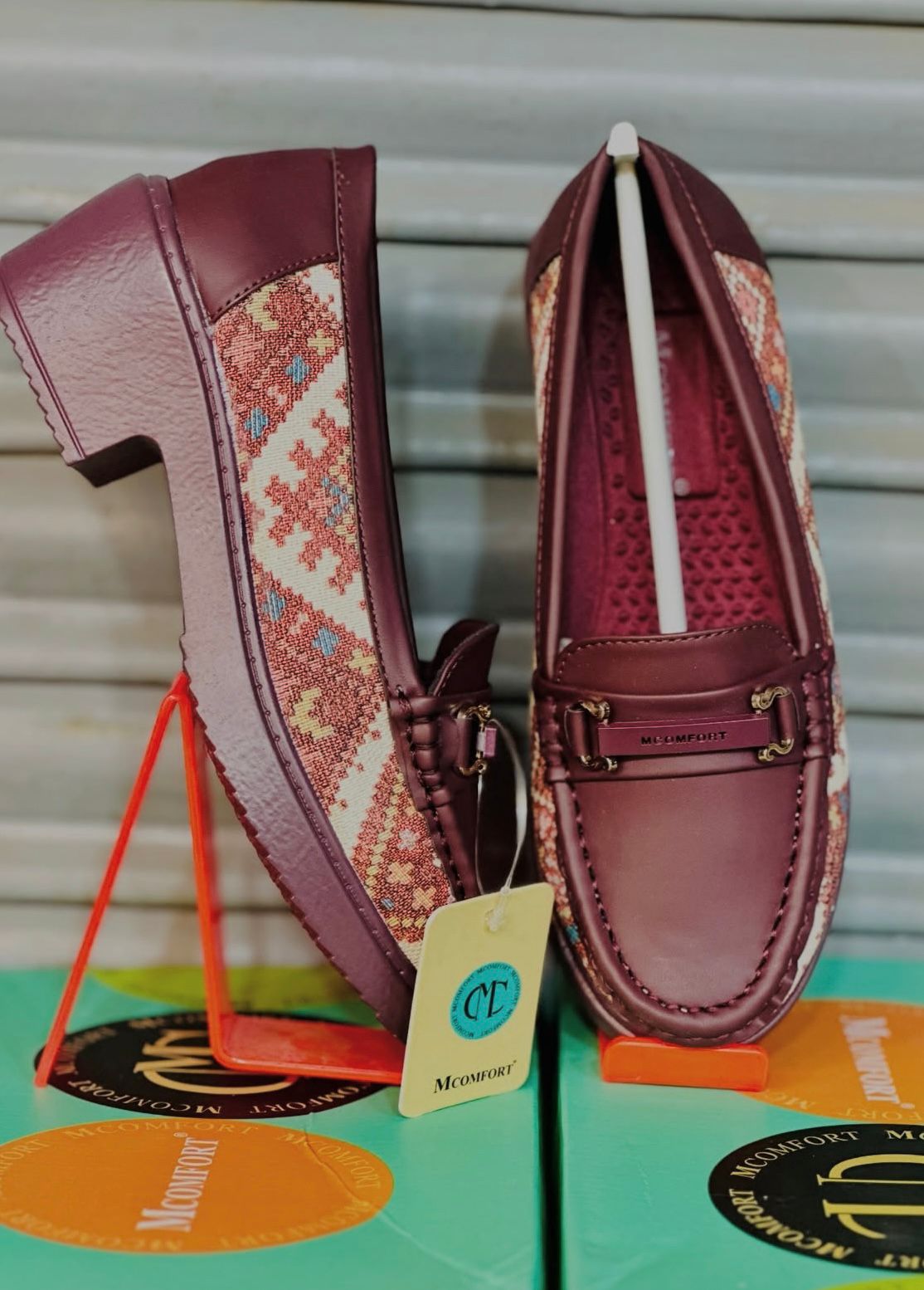 Embroidered Women's Loafers