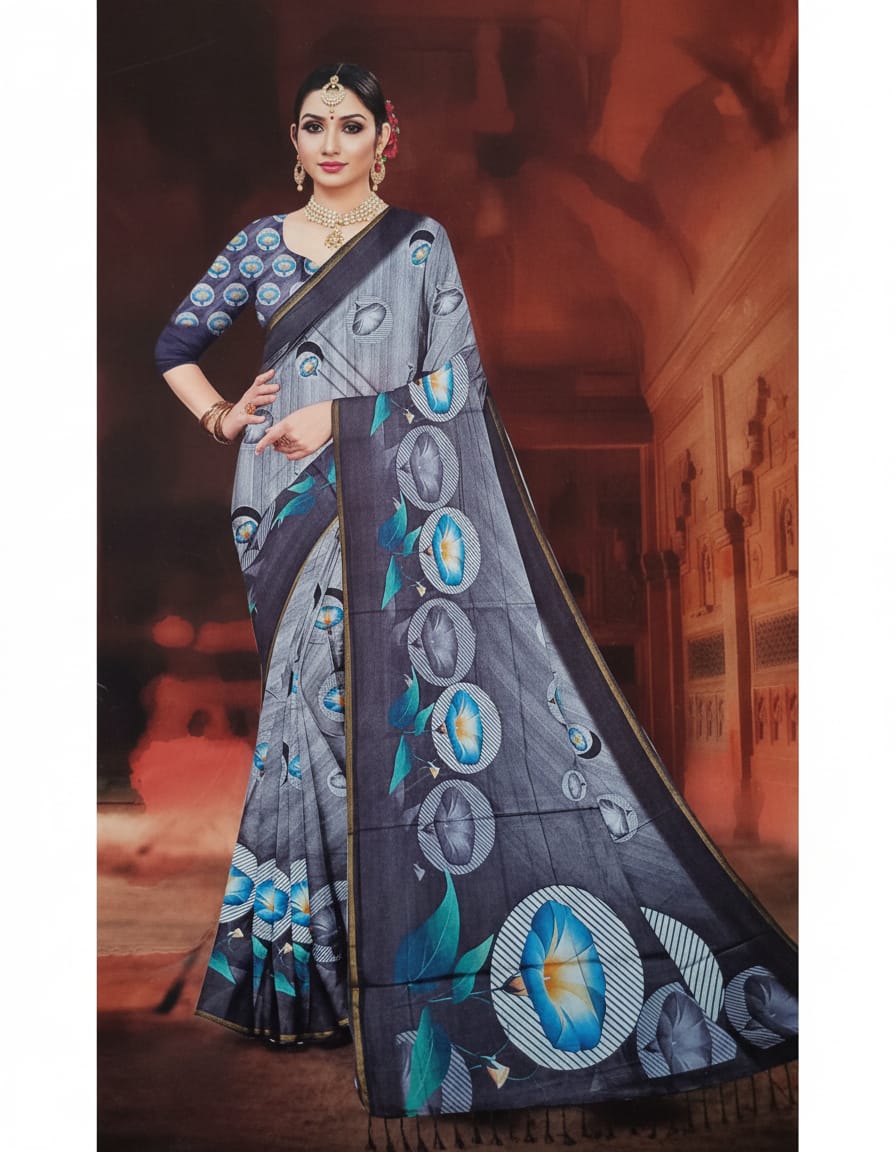Modern Printed Saree