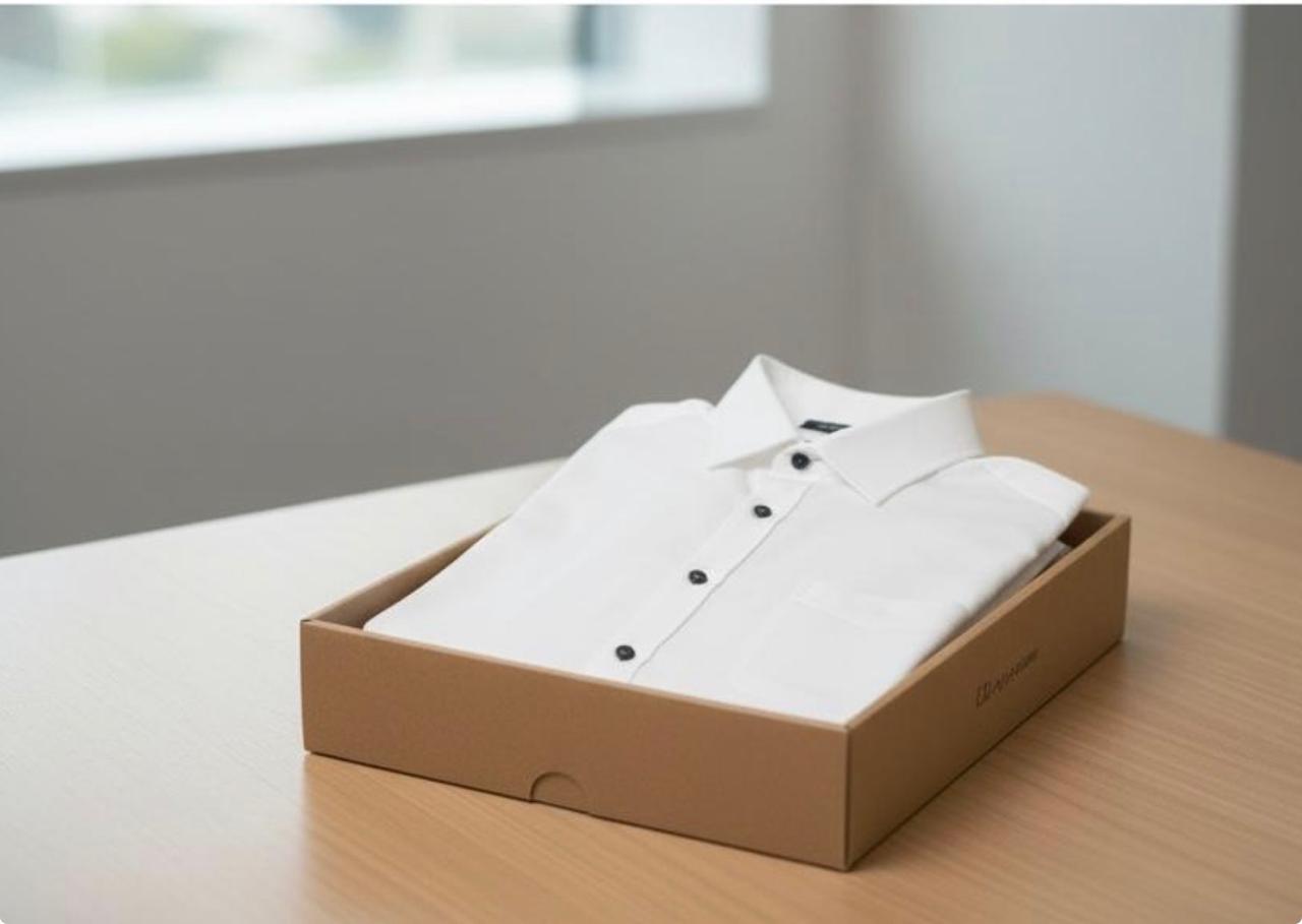 Men's Formal Cotton White Cut Shirt | Office Wear | Professional Wear