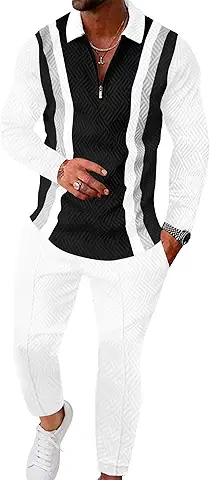 Men's Fashion Two-Piece Tracksuit