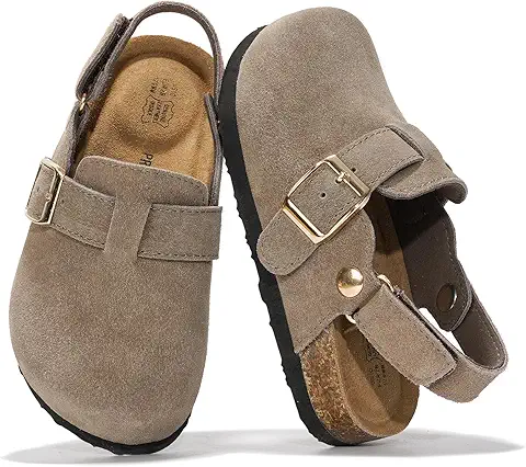 Suede Slip-On Clogs