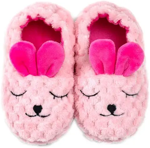 Pink Bunny Slippers