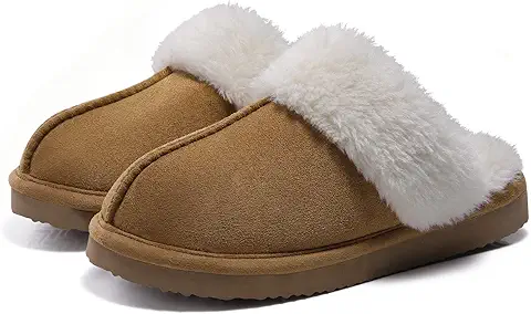 Cozy Faux Fur Lined Slippers