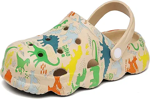 Kids' Dinosaur Print Clog