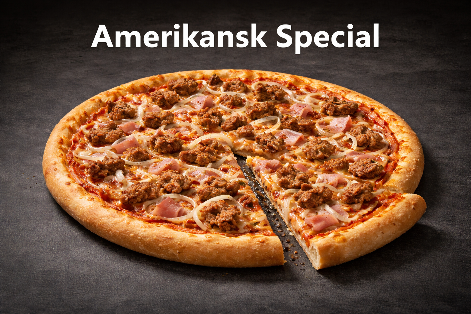 🍕 Amerikansk Special 🥩🍖