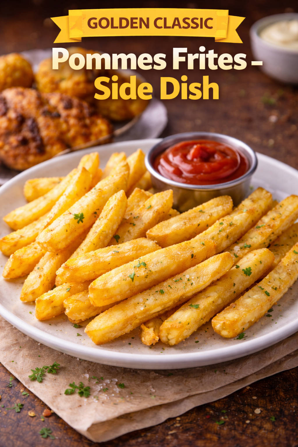 🍟 Pommes Frites – Menu