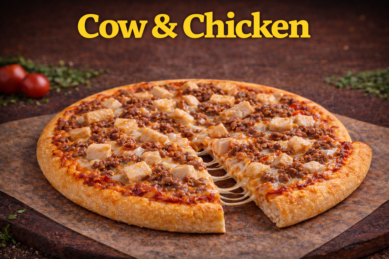 🍕 Cow & Chicken