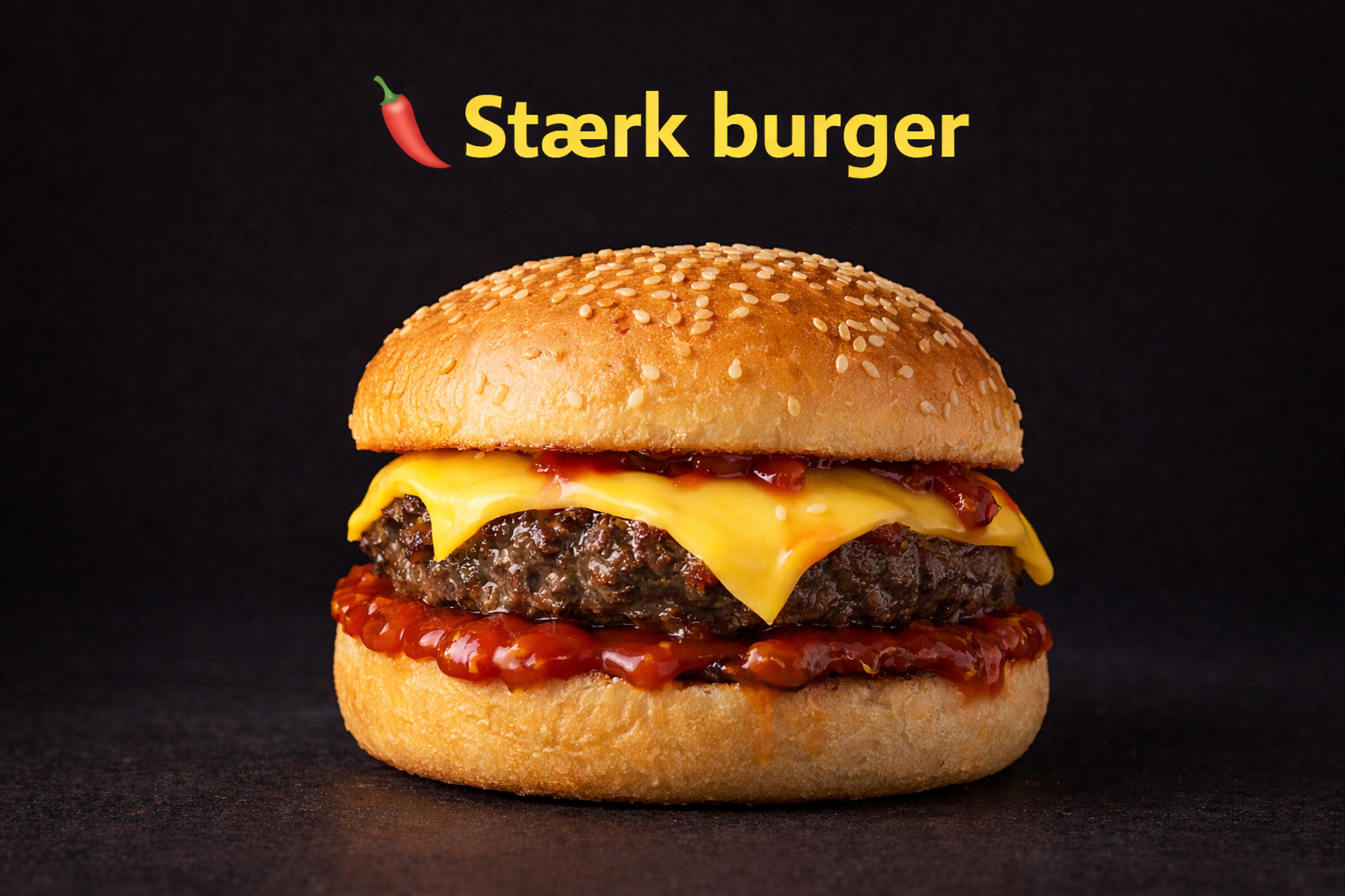 🌶️-. STÆRK BURGER