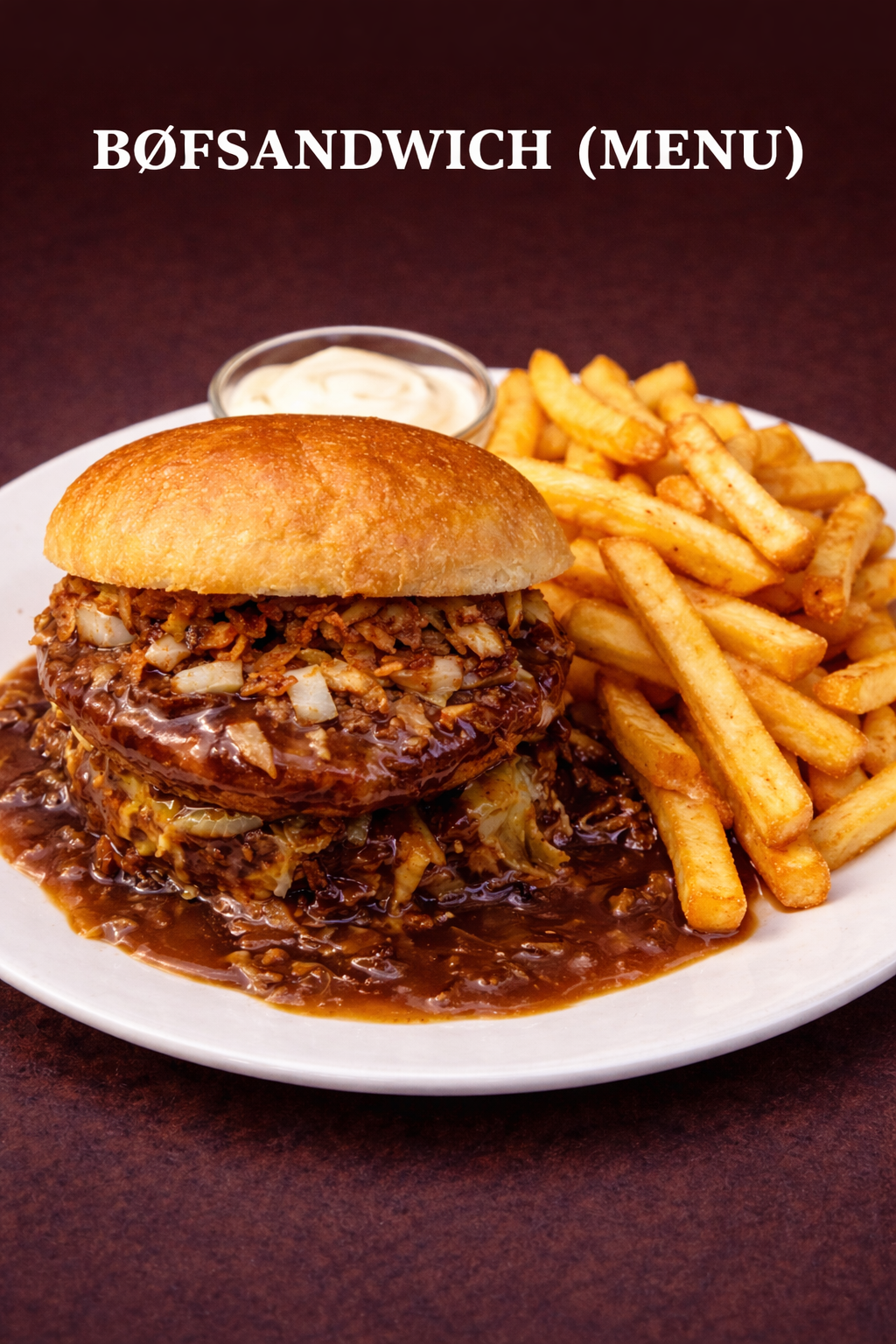 🍽️ Bøfsandwich (Menu)