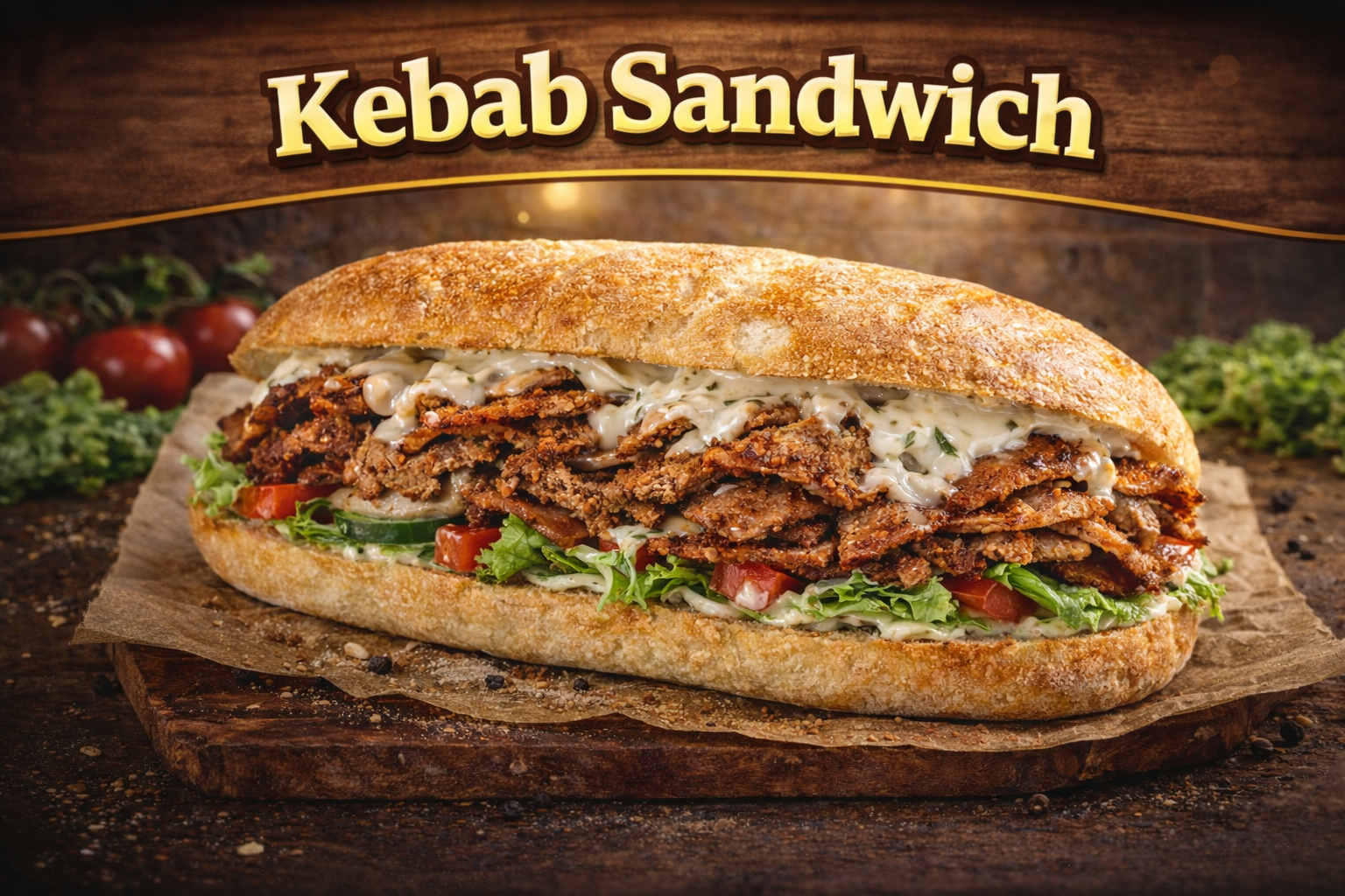 🥙 Kebab Sandwich