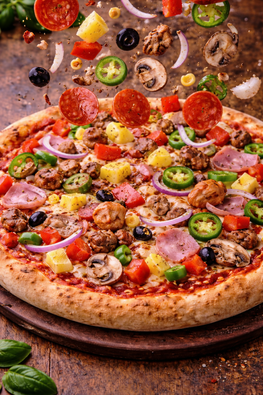 9. Build Your Own Pizza ⭐