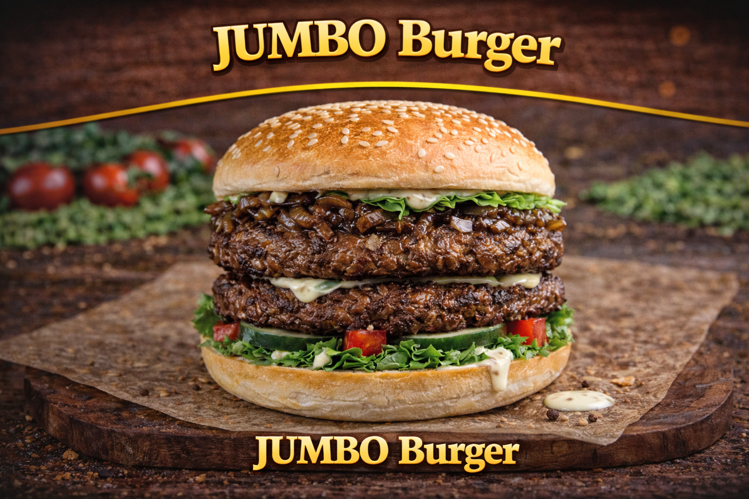 🍔🍔 JUMBOBURGER