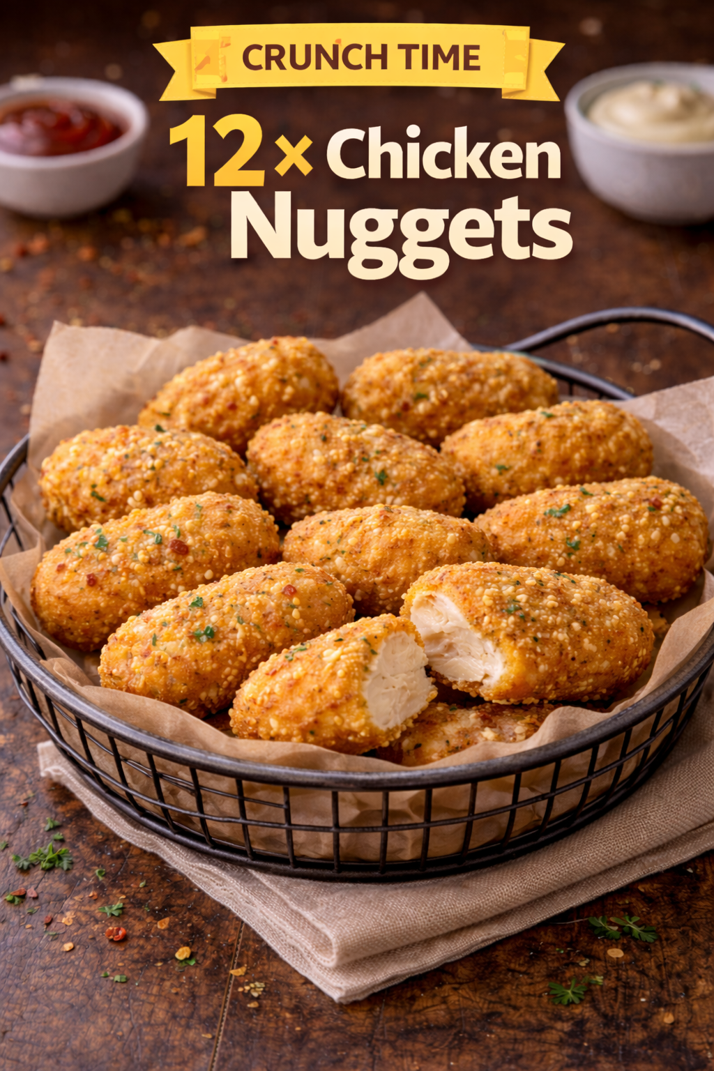 🍗 12 × Chicken Nuggets