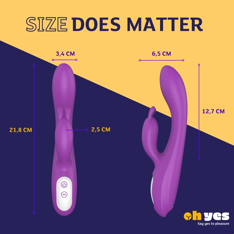 Šildantis vibratorius 'Rabbit'