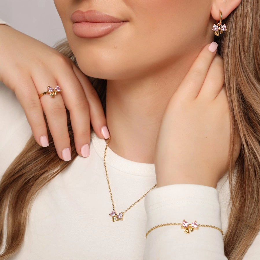 Sweet Bow grandinėlė su pakabuku