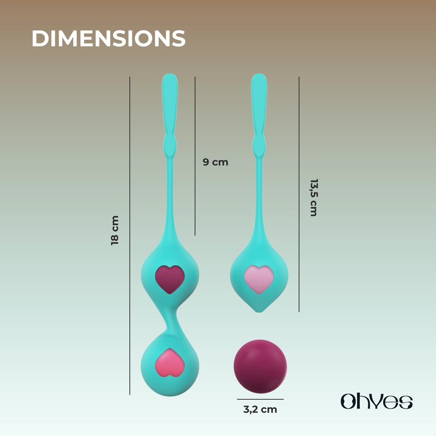 Kėgelio kamuoliukai OhYes