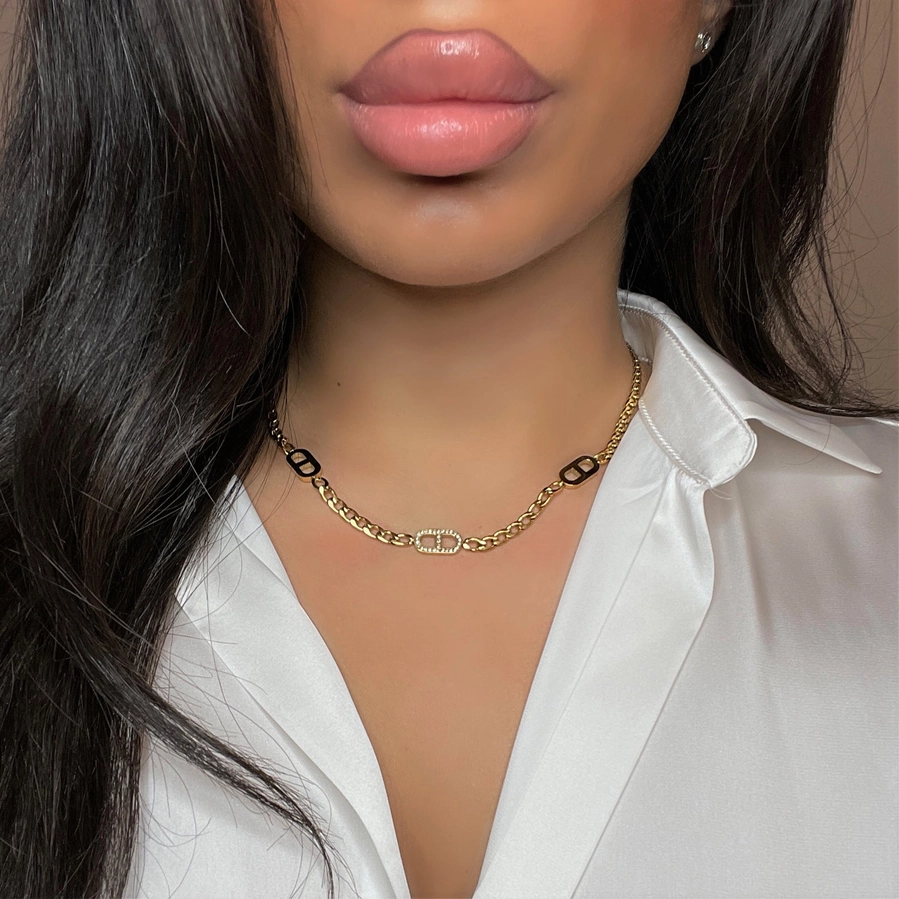 Prestige kaklo papuošalas su cirkoniais